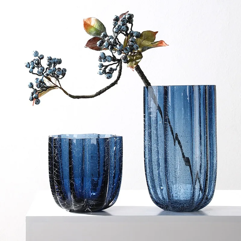 Glass Vase High-value Hydroponic Flower Arrangement Home Ornament В Скандинавском Стиле تحف كبيره للمنزل Jarrones Room Decor
