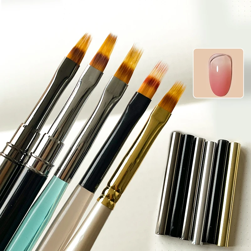 

Sweet-Z Lace Ombre Brush Crystal Nail Brush Nails Art Design UV Gel Nail Art Brush Professionals Tools For Manicure Wholesale
