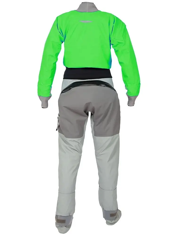 Damen-Kajakanzug aus Latex, wasserdichtes Material, Stoff, zum Surfen, Rafting, Tauchen, für Sport und Freizeit, 3-lagig – Detail 2