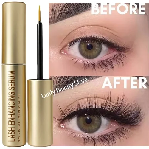Suero de crecimiento rápido de pestañas, potenciador de pestañas Natural de 7 días, tratamiento de pestañas rizado más largo y grueso, productos para el cuidado de los ojos, maquillaje