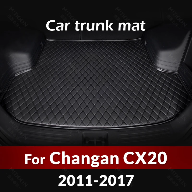 

Коврик для багажника автомобиля для Changan CX20 2011 2012 2013 2014 2015 2016 2017, аксессуары для автомобиля на заказ, украшение интерьера автомобиля