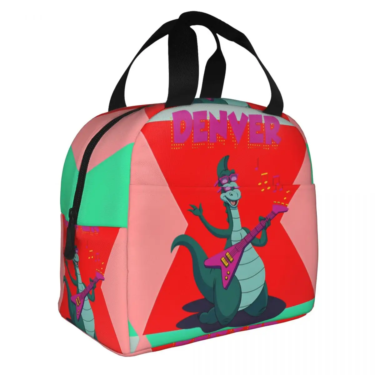 Denver The Last Dinosaur Bento Boxes Denver the last dinosaur For Boy Girl All Season School Hand Bag Aluminum Foil Insulation