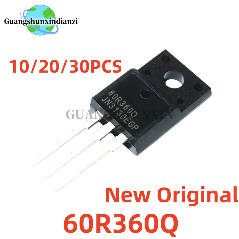10/20/30Uds/ New 60R360Q MMF60R360Q TO-220F 600V 11A MOSFET Best Quality In Stock