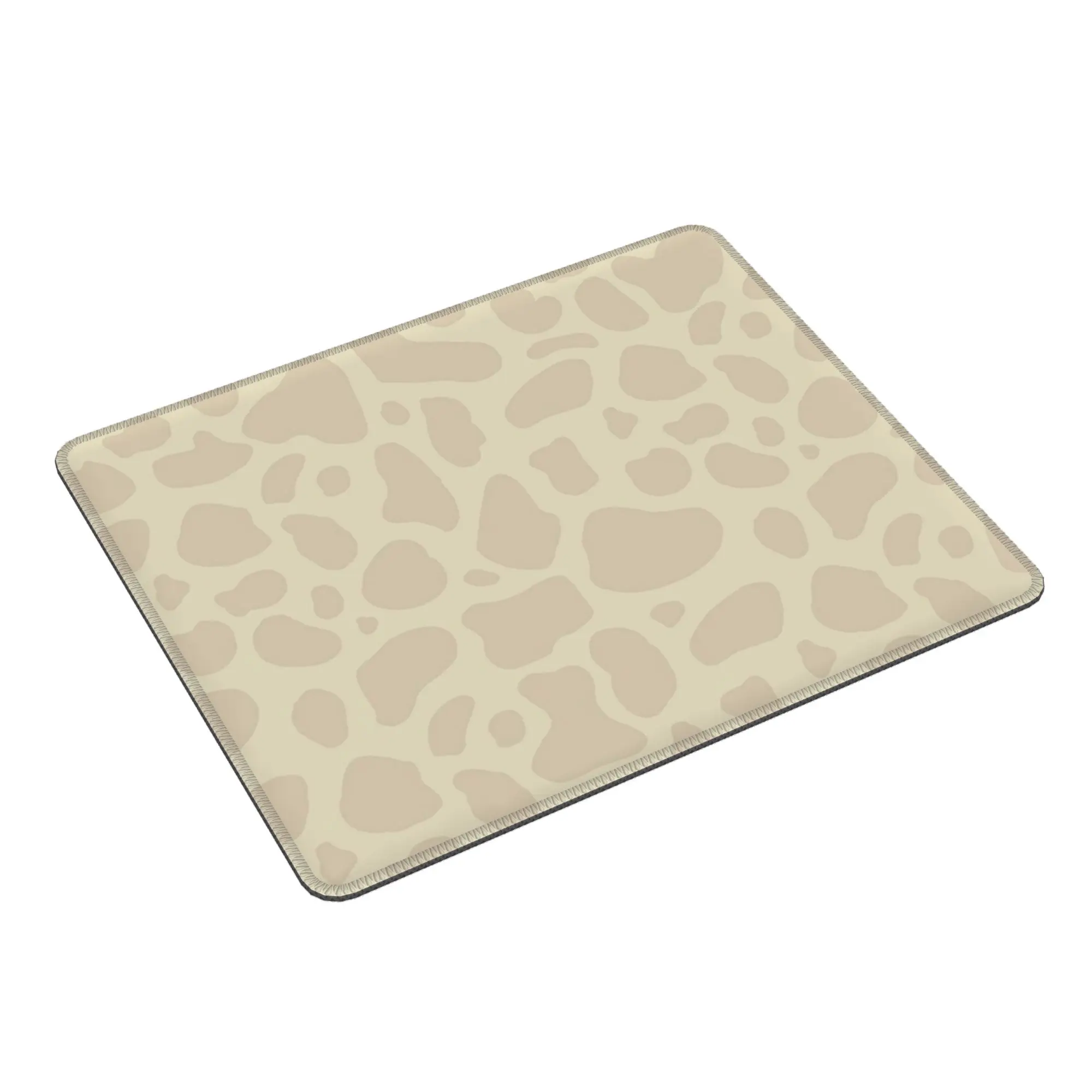 Light Leopard Pattern Mouse Pad Computer Keyboard Mouse Mat Gaming PC Laptop Desk Mat Office Accessories Table Mats