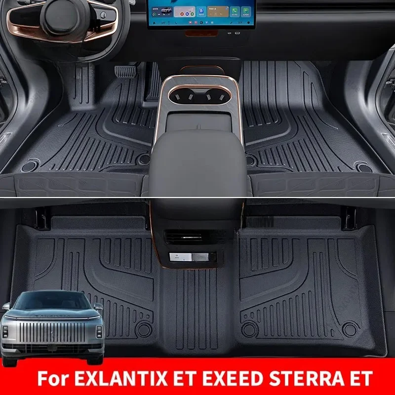 For Exlantix ET EXEED STERRA ET 2026 2025 Custom Fit Full Surround 3D TPE Foot Mat Interior Protection Liner Accessories
