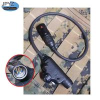 Tactical Headset To TEA-U94/V2 Waterproof Tactical PTT 6-Pin 6PIN Black Plug (IPX6) Long Line/Short Line