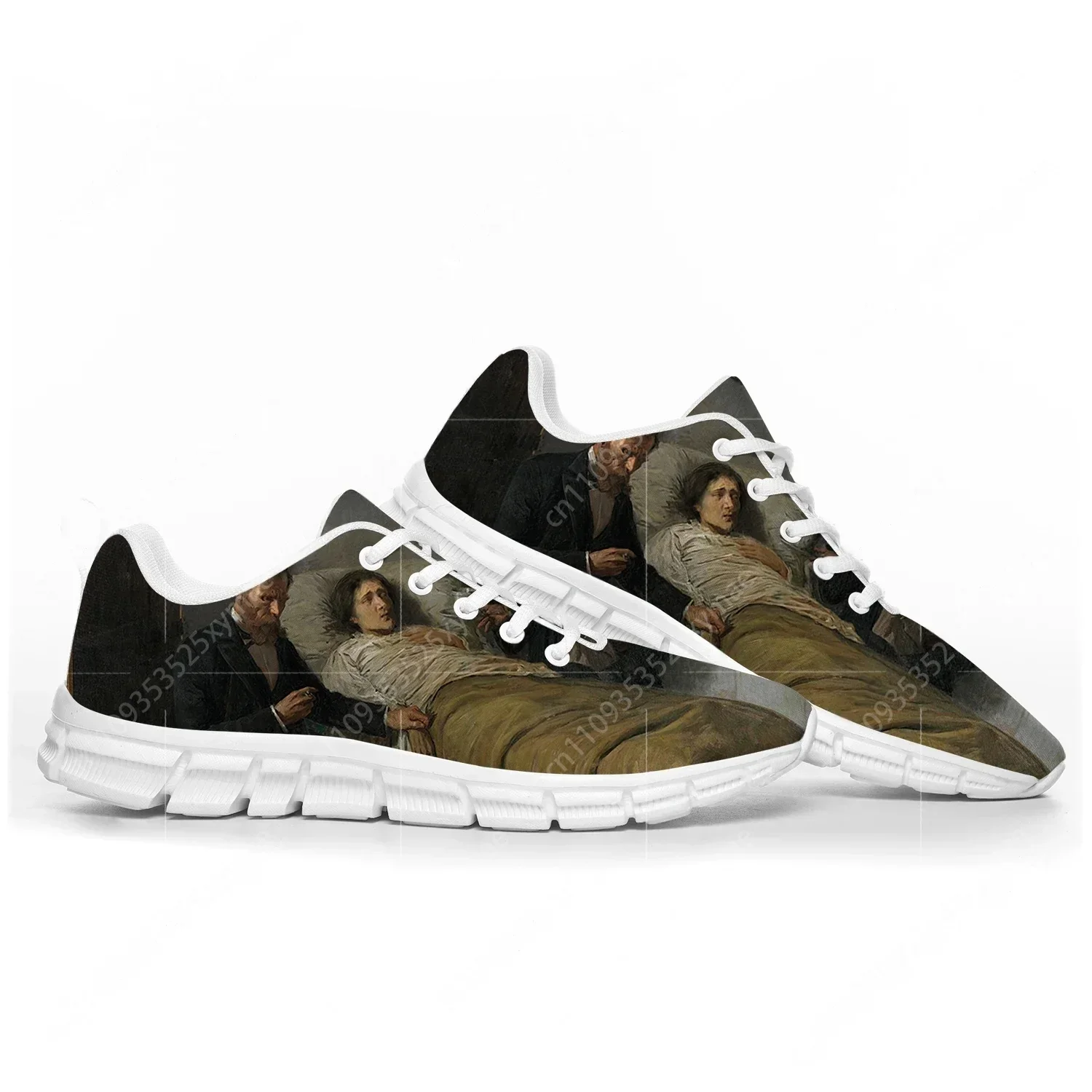 Picasso Oil Paint Science And Compassion Sports Shoe Chaussures de sport pour hommes et femmes, baskets personnalisées de haute qualité pour couple