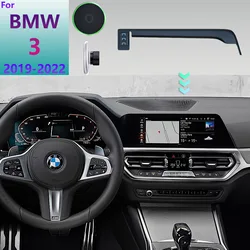 For BMW 3 Series 2019 2020 2021 2022 G20 Car Phone Holder Screen Fixed Base Magnetic Car Phone Wireless Charging Stand MagSafe