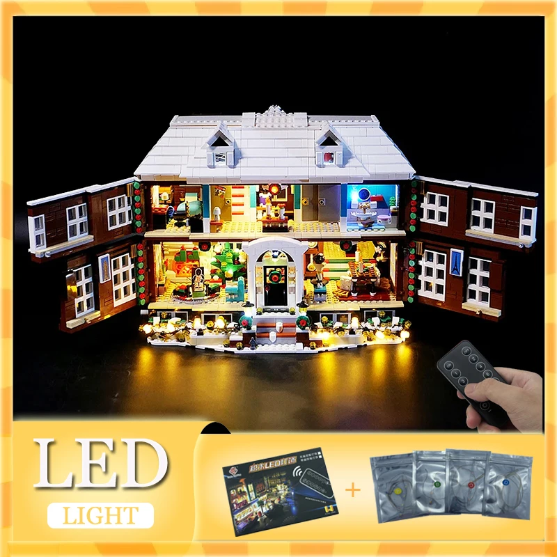 

RC DIY LED Light Kit For LEGO 21330 Home Alone House Building Block Set ( Only LED Light,Without Blocks Model)