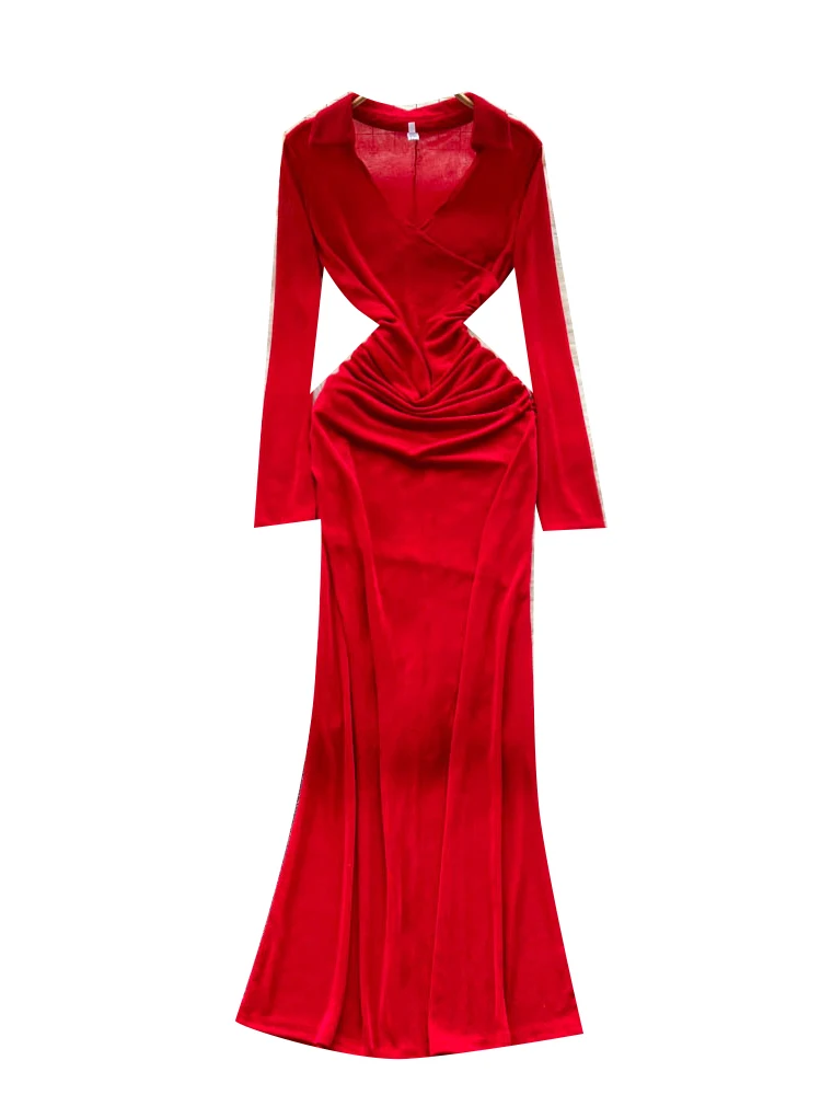 Mat Sle femme Dr Cross Ne Me jupe Ele Lady Fi queue jupe longue fibre de Polyester été Ci trajet