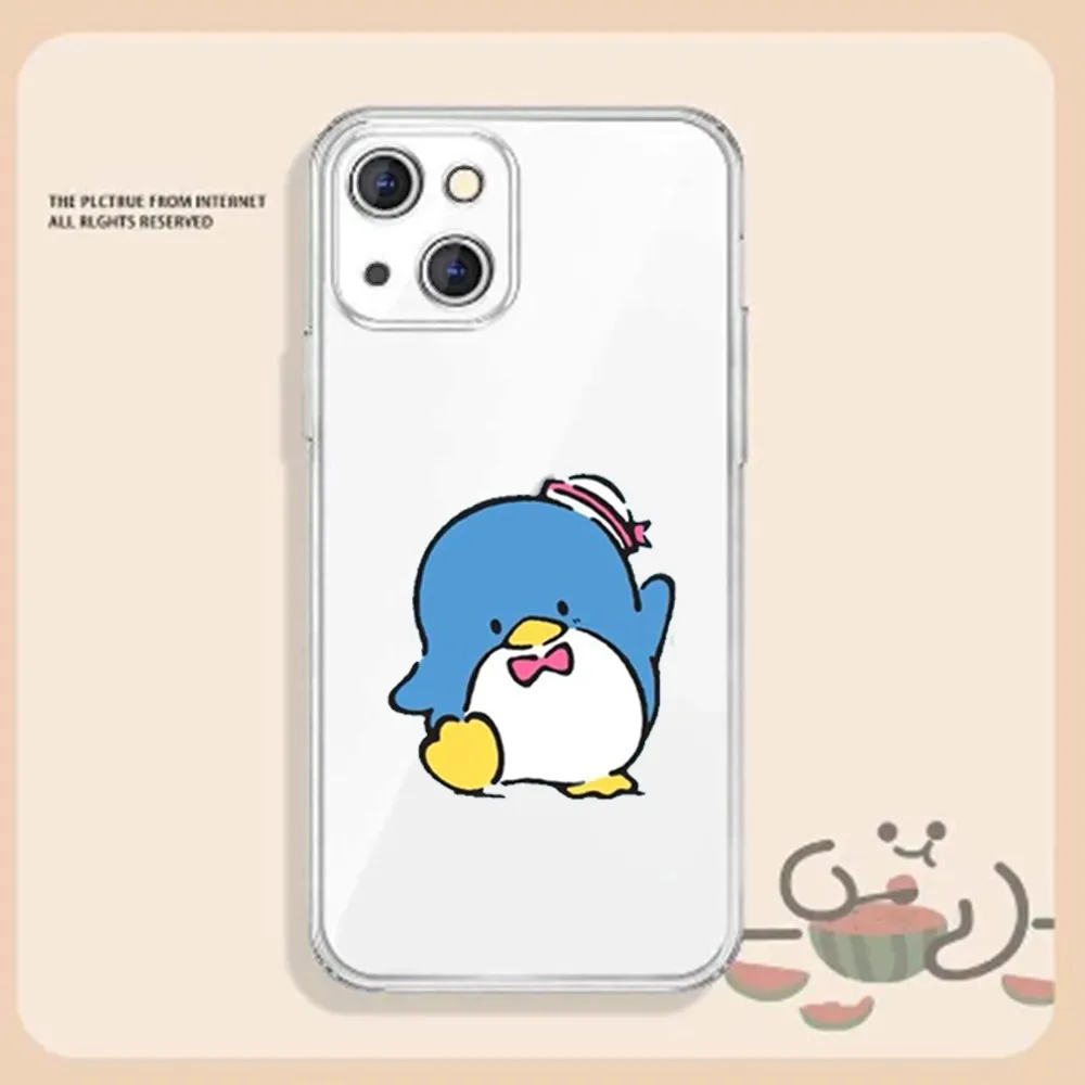 Cute T-TuxedoSam Phone Case For Iphone 15 11 13 14 Pro Max 7 8 Plus X Xr Xs Max Se2020 12mini Transparent Cover