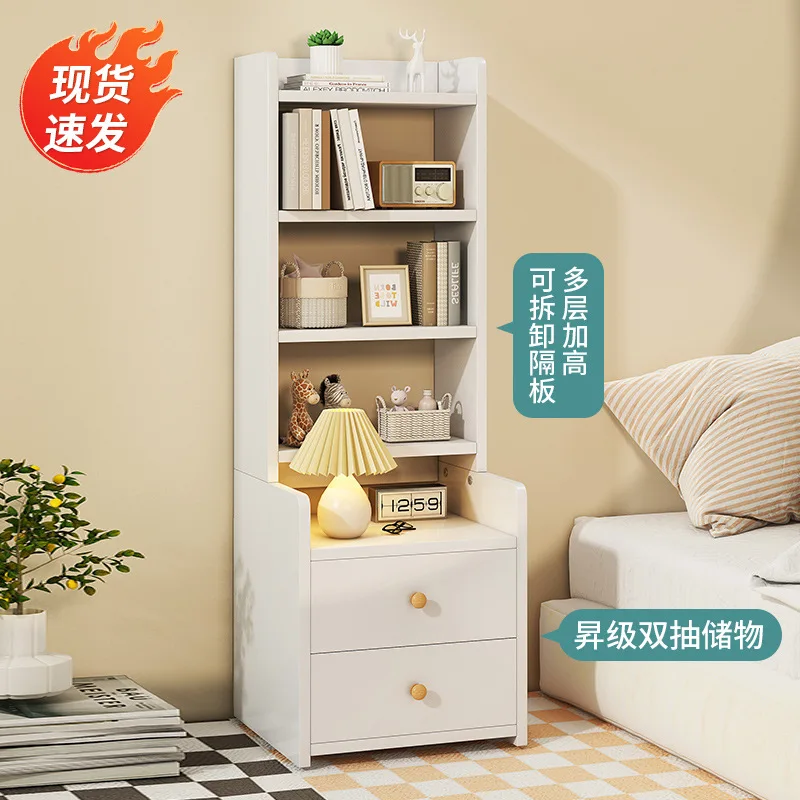 

Shelf shelf landing simple household multi-storey living room lockers narrow small bookcase wall storage cabinets.