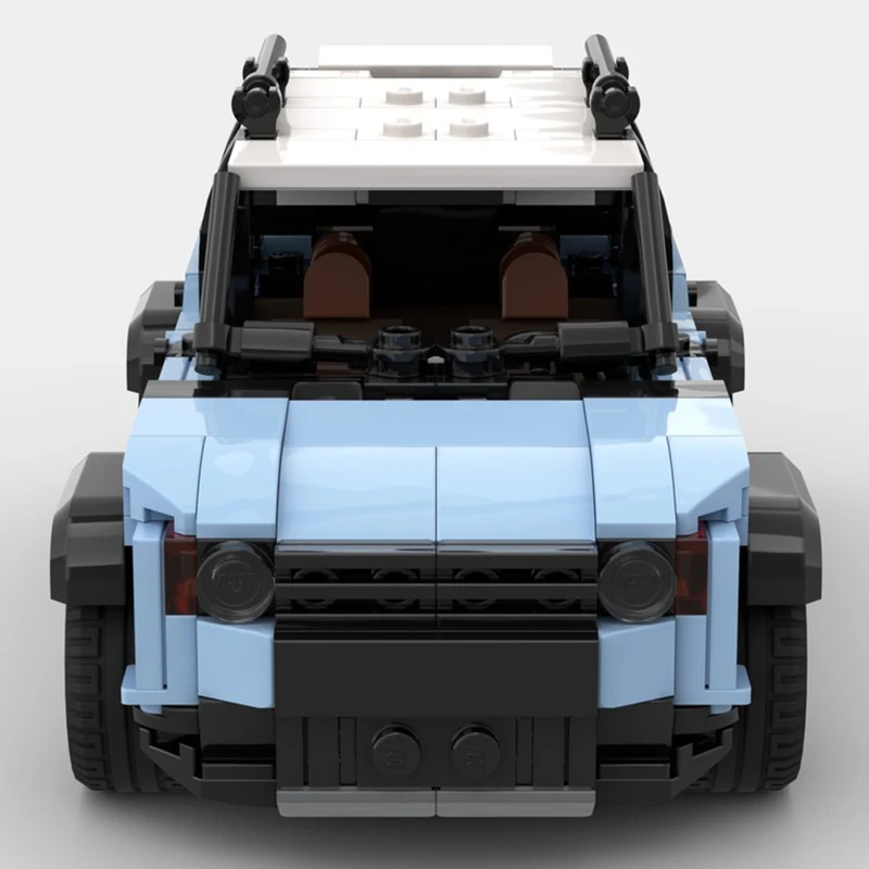 

Supercar Model MOC-173408 Land Cruiser Off-Road Vehicle Building Bricks 393PCS Technology Assemble Gifts DIY Toys Sets