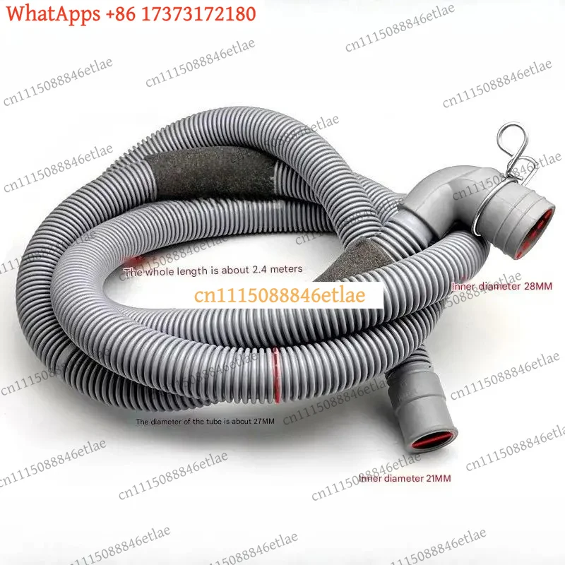 Drain Hose for Samsung Front Load Washing Machine Universal Replacement Part