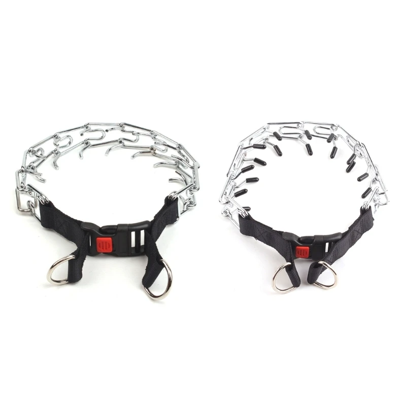 Safety Choker-Pinch Collar for Medium Dogs Large Breeds No-Pull Prong Collars