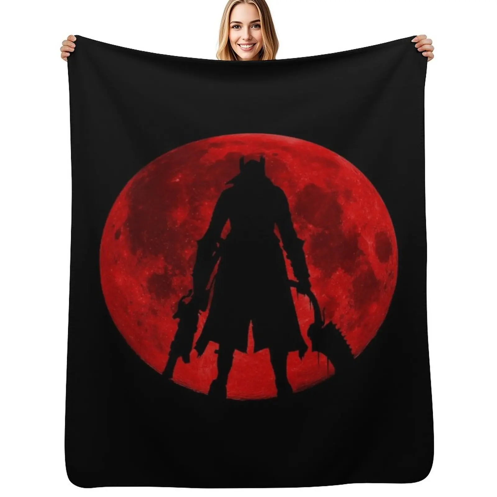 

Bloodborne Throw Blanket Year Round Soft Comfortable Blanket for Home