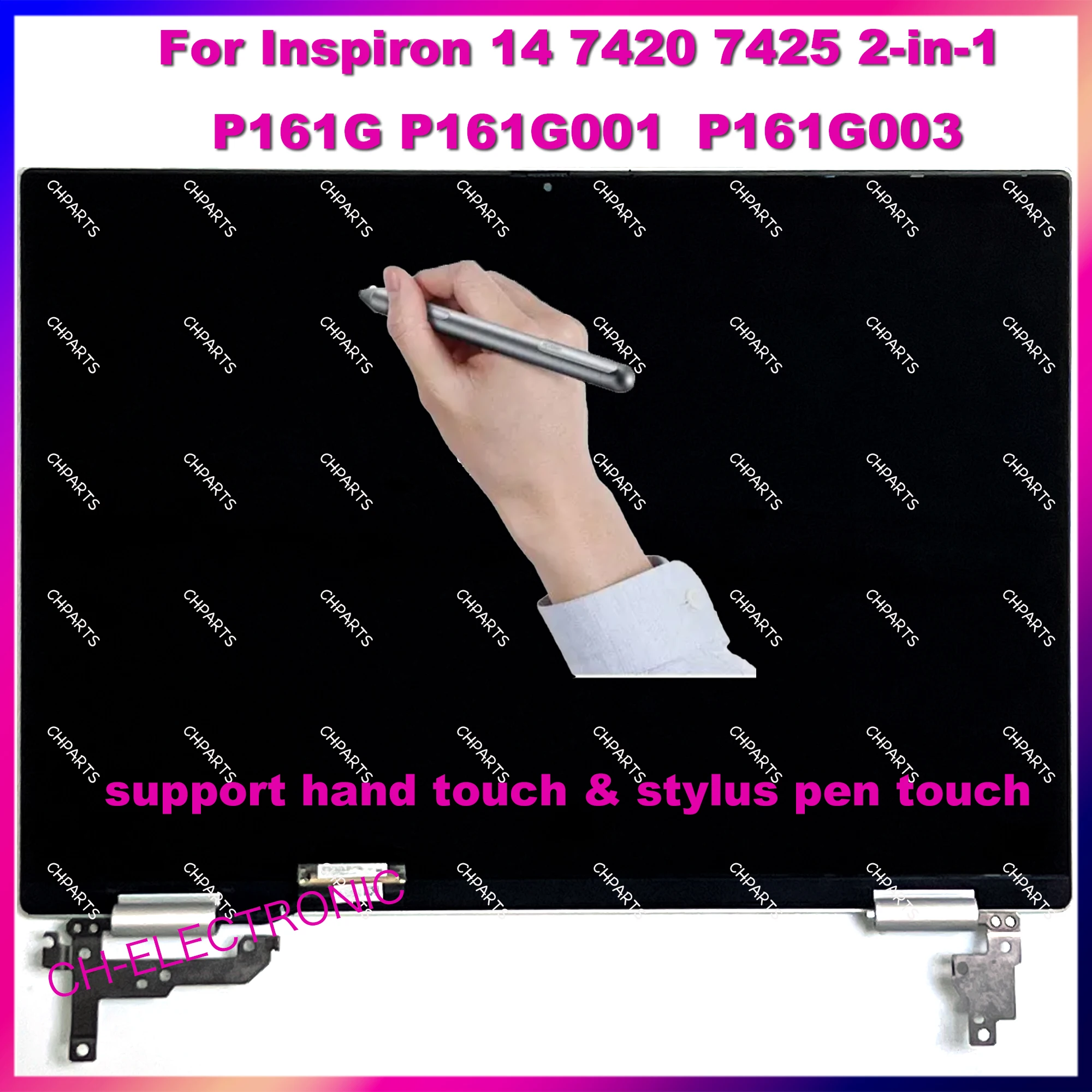 

Сенсорный ЖК-экран 14 дюймов для Dell Inspiron 14 7420 7425 2-в-1 P161G P161G003, замена дисплея, полная сборка