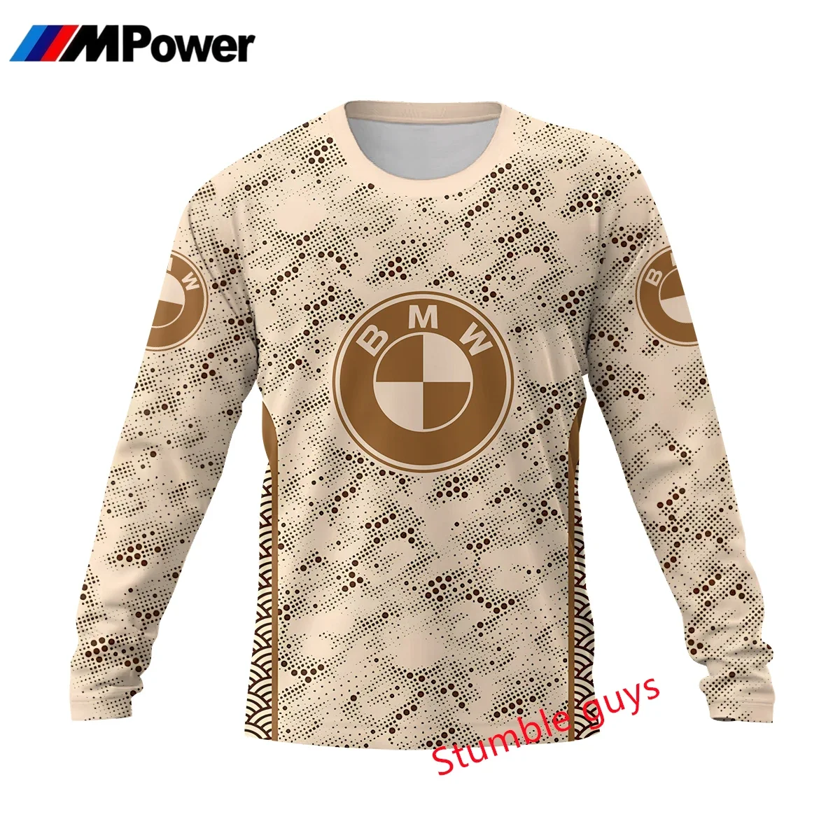 

Men's BMW Fashion Casual Long-Sleeve Shirt Car Racing Style Soft Quick-Dry Lightweight Breathable Comfortable Race Tee​