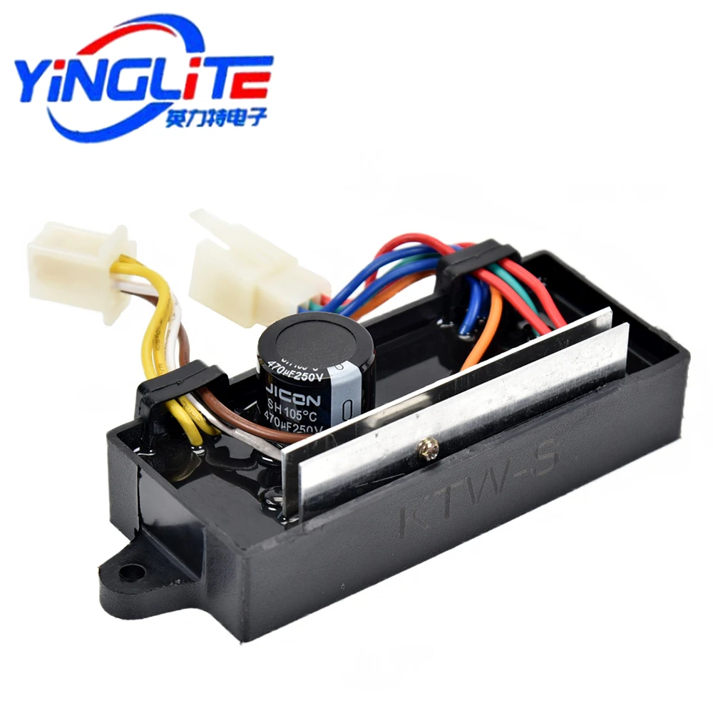 1-Phase 5KW KTW-K AVR Welding Generator Automatic Voltage Regulator Stabilizer Control Module Diesel Generator Parts KTW-S AVR