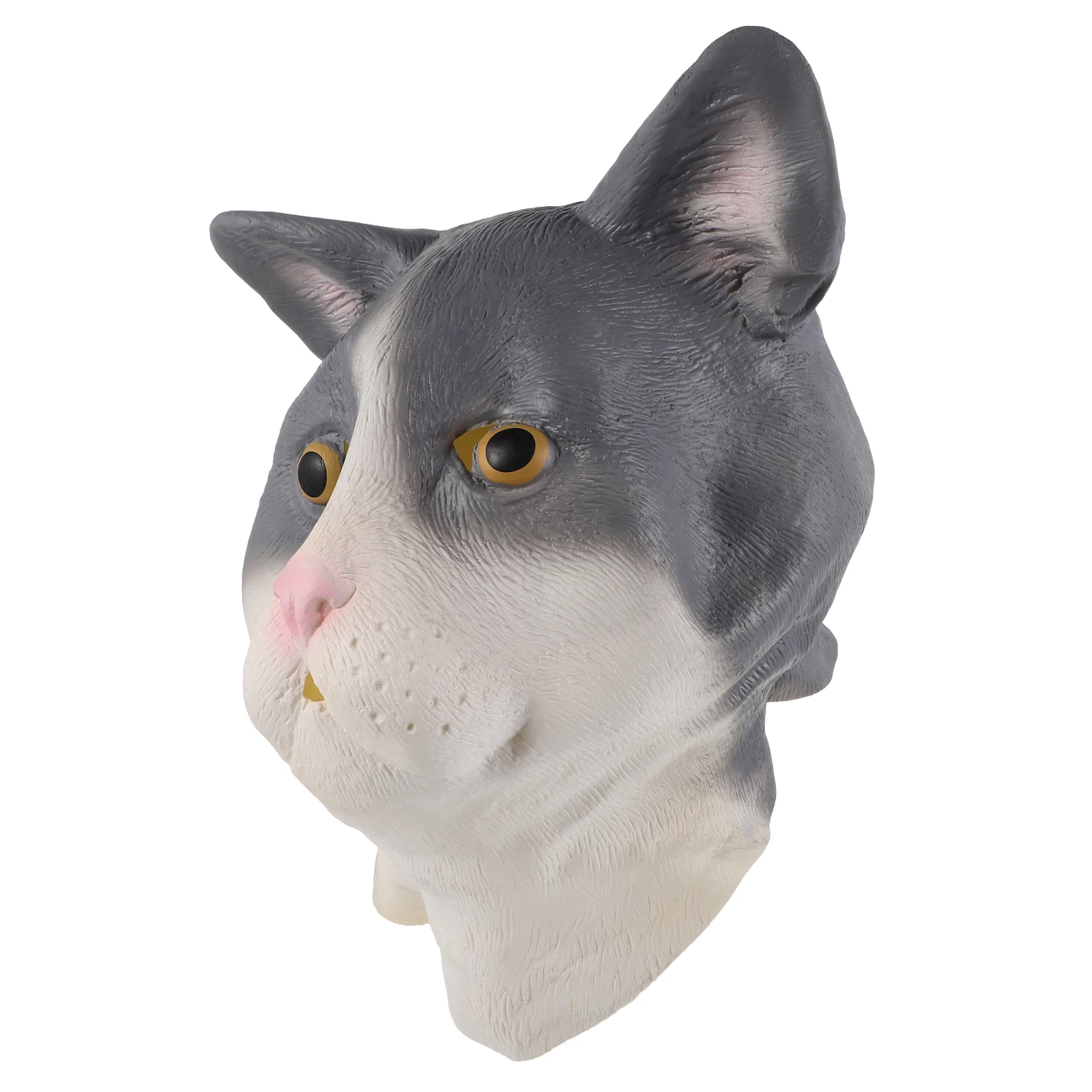 

Cat Headgear Birthday Party Decorations Face Mask Hairy Cosplay Costume Accessory Animal