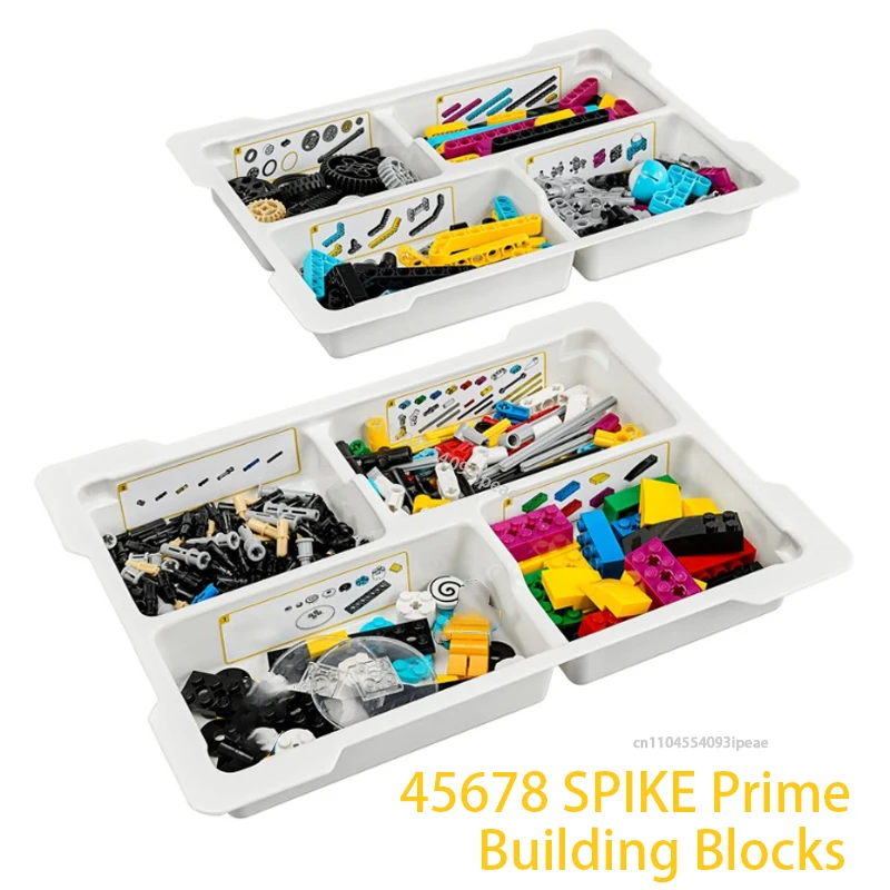 

SPIKE 45678 Building Blocks Pack DIY Technical School Education Compatible SPIKE Prime Core STEAM Bricks Christmas Kids Toy Gift