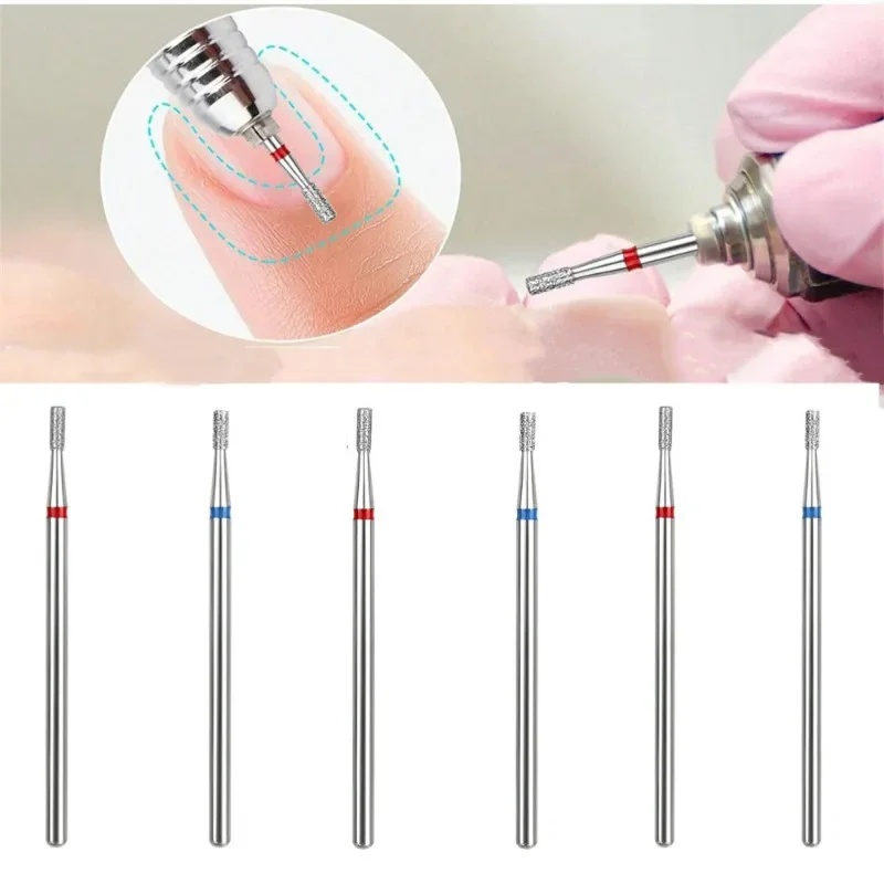 Nail Drill Bits Machine Pedicure Foot Cuticle Clean Tools  File Grinding Head Glue Overflow Removal Nail Drill Drill Cuticle