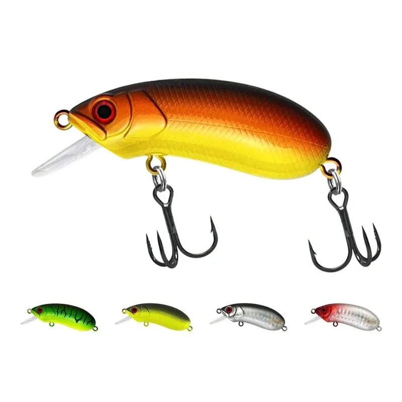 

1Pc Minnow Fishing Lures Floating Bass Pike Carkbait Wobblers Swimbait Professional Bait