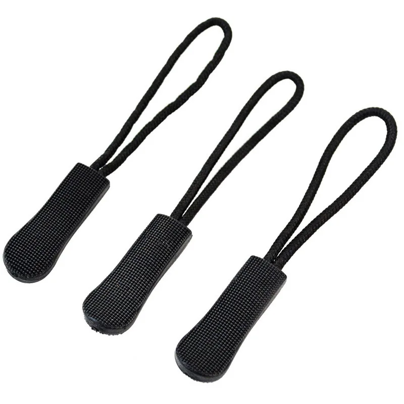 20Pcs Replacement Zipper Pulls Cord Extender for Backpacks Jackets Luggage Purses Handbags
