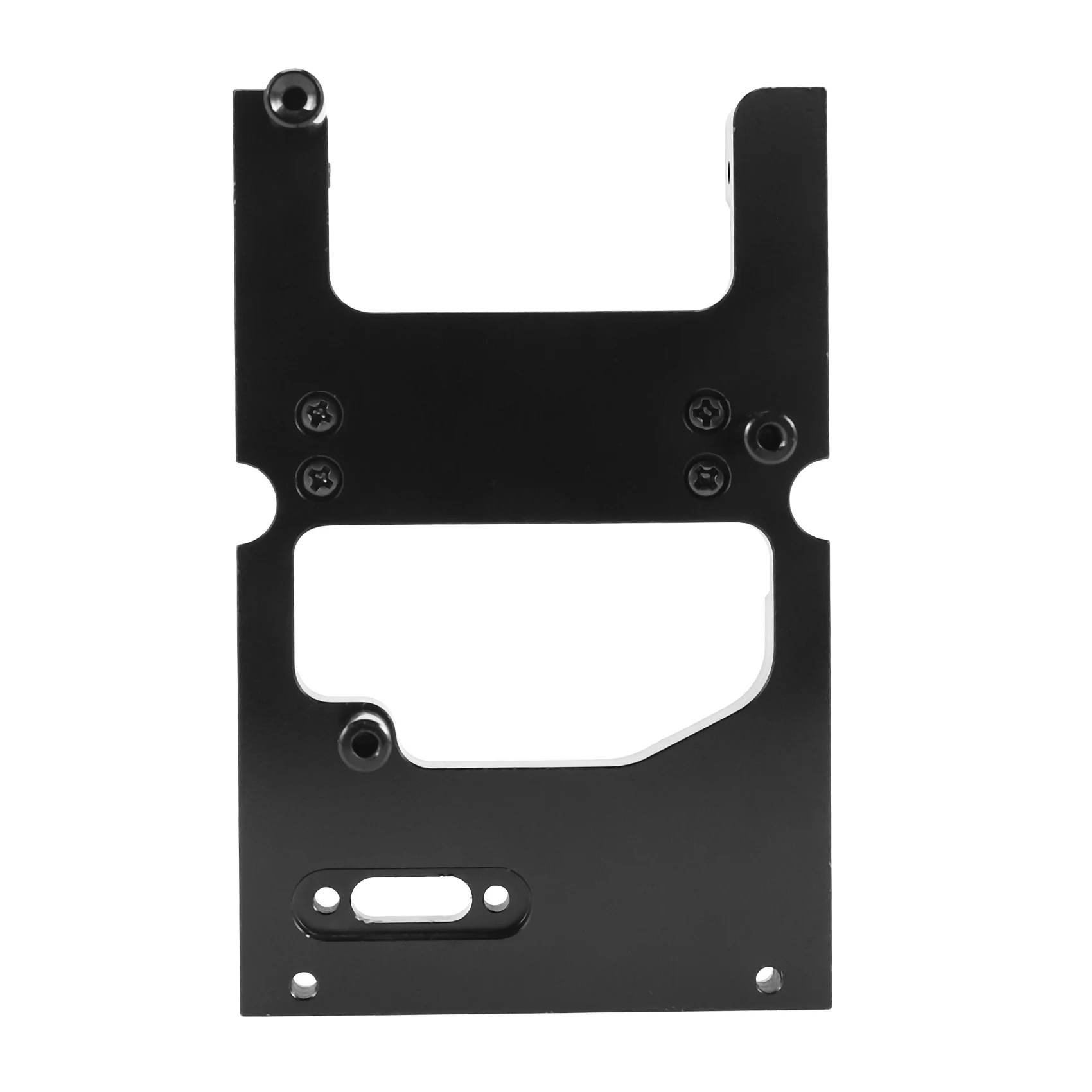 Rc Car Metal Steering Servo Warehouse Fixed Mounting Bracket for Wpl B14 B24 C14 C24 Q65 Mn D90 D99S Mn45,Black