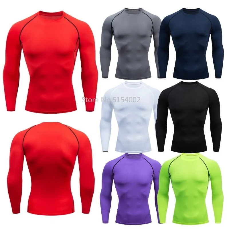 Men Tight Underwear Camiseta Termica Sport Tight Shirt Men's Underwear Thermos Cueca Hombre Quick-Dry Ropa Interior Hombre