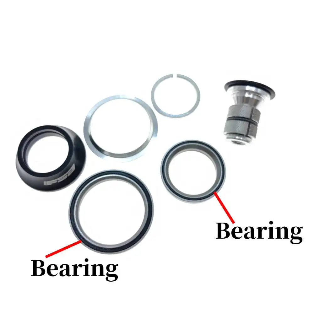 FSA Mtb Bike Road Headset Integrated Headset 1 1/8-1/2 52Mm/42Mm Mountain Bicycle Press Bearings Steering Box Cups Vtt Cycling