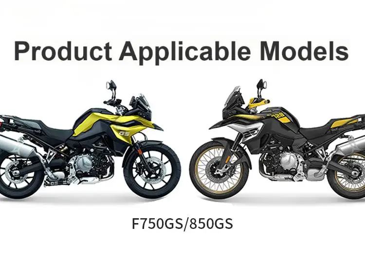 For BMW F750GS/F850GS ADV motorcycle windshield Modified Fixing Bracket heightened and widened deflector windshield view 3