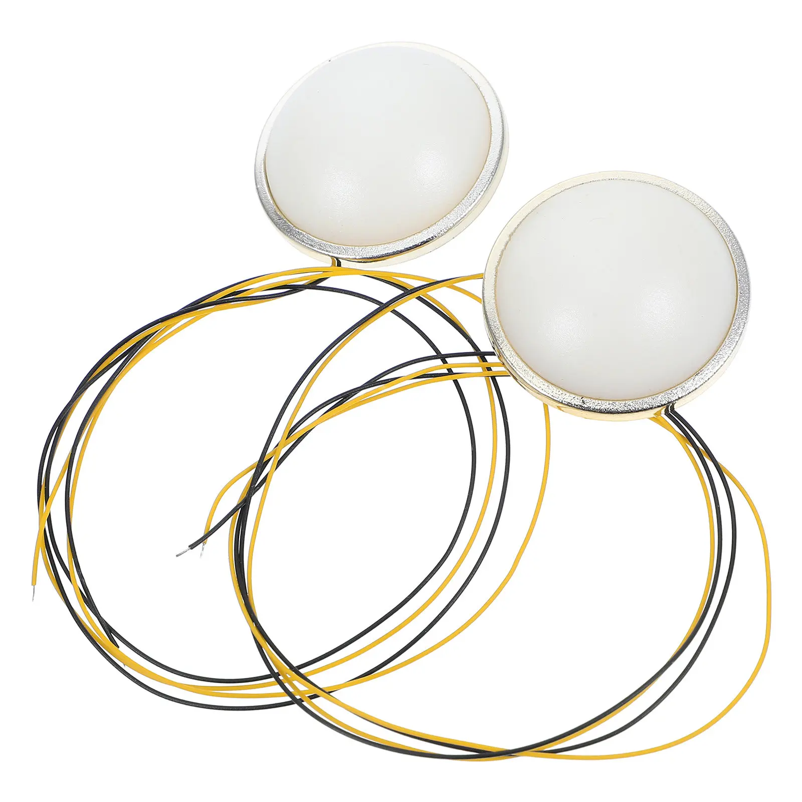 

2Pcs Miniature Ceiling Lights Modern Round LED Lamps Cozy Lighting for DIY Dollhouse Bedroom Accessories Miniature LED Lamps