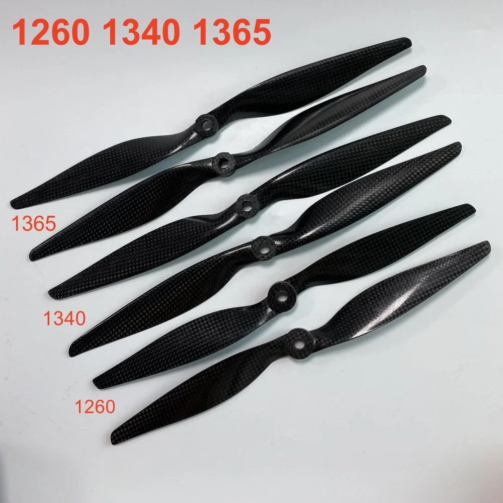 2PCS/Lot 1 Pairs 13inch 1340 13x4 Carbon Fiber Propeller APC Prop CW/CCW 1340 1340R RC Multi-Copter Drone Quadcopter