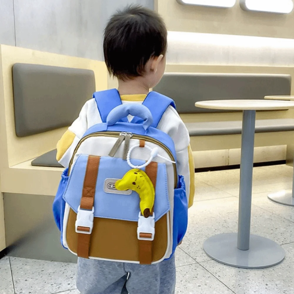 حقيبة مدرسية خفيفة الوزن لرياض الأطفال بأشرطة قابلة للتعديل مقاومة للماء حقيبة ظهر كرتونية للحضانة بسحاب للإغلاق بسعة كبيرة #2