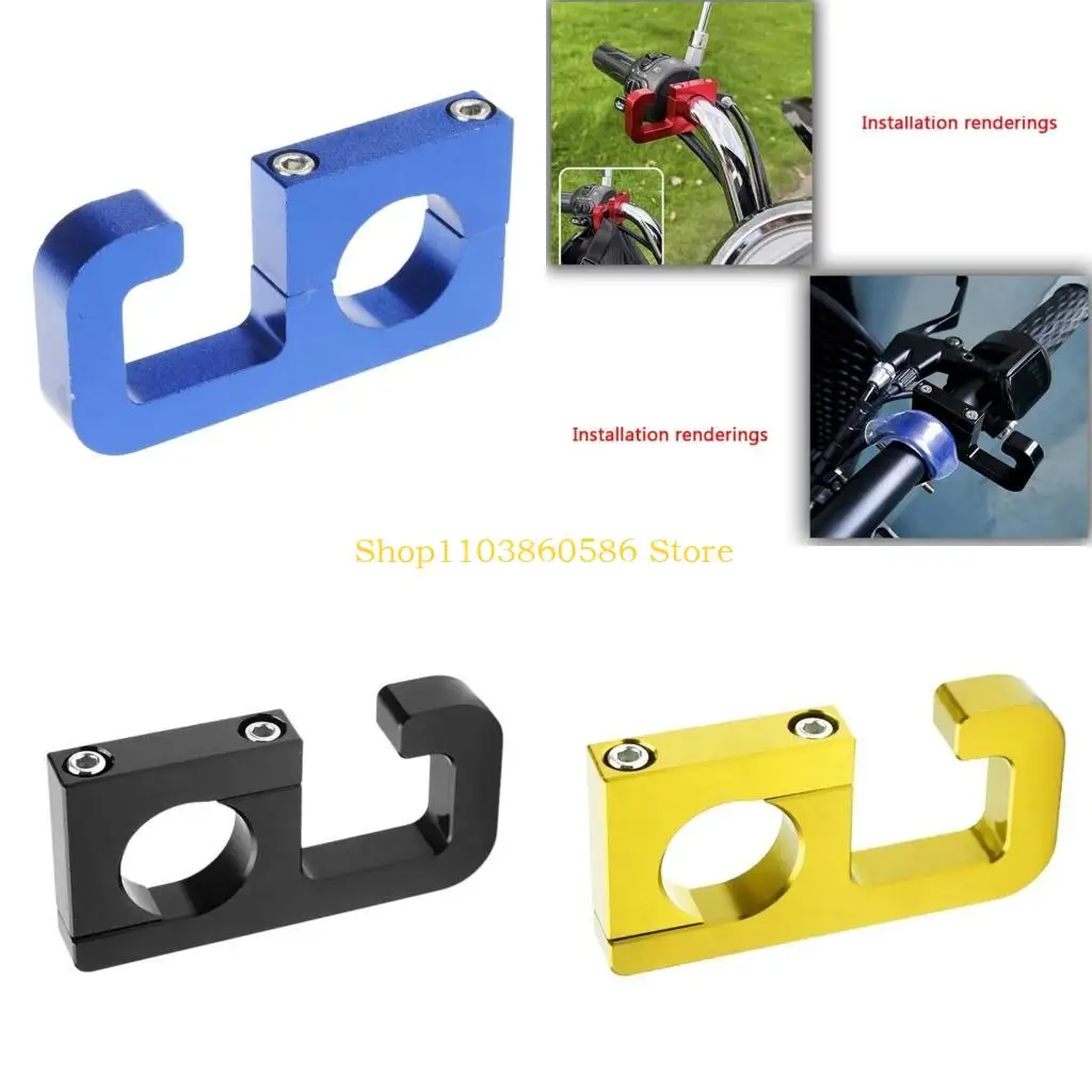 

242A Universally Motorcycle Hook Aluminum Hanger Motorbike 22mm 7/8'' Handlebar Helmets Bag Hook Scooter Bicycles
