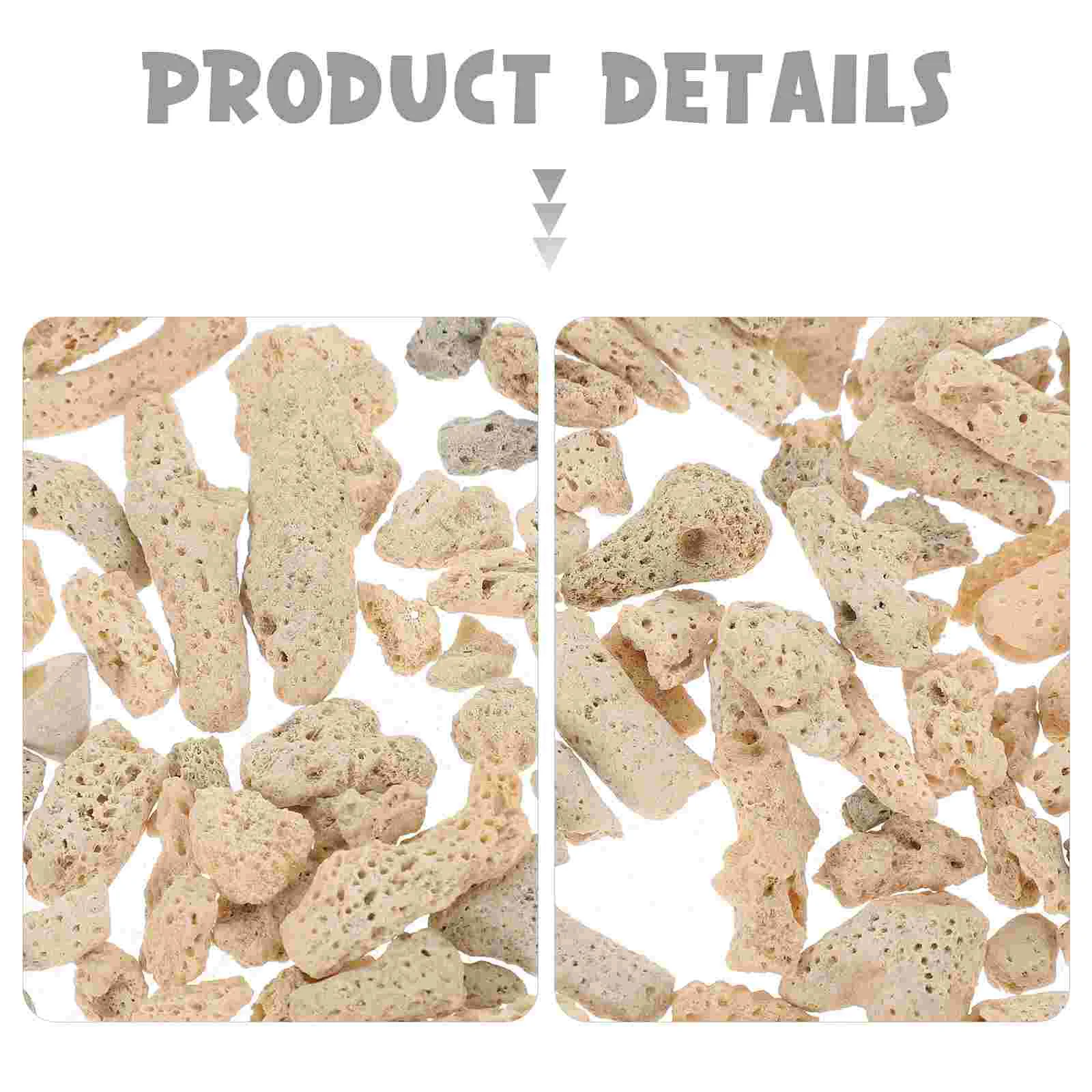 Filtr akwariowy z kruszonego materiału koralowego do żwiru kamiennego Układ akwarium słodkowodnego