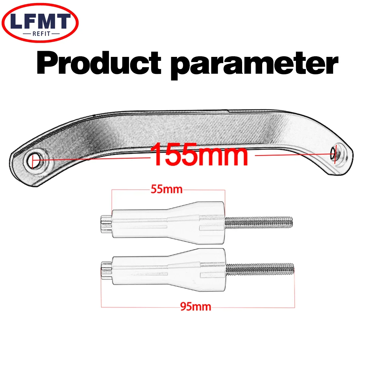 Manija de agarre para asiento de pasajero de motocicleta, pasamanos trasero para KTM SX, SXF, XC, XCF, XCW, EXC, EXCF, TPI, SIX DAYS, 125, 150, 250,