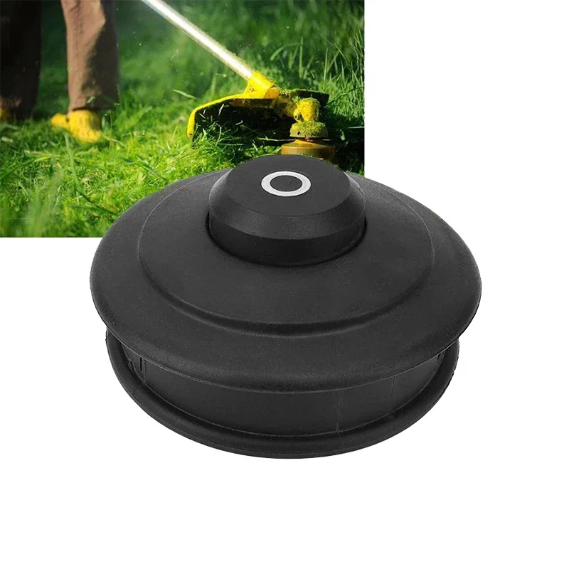 Universal M8 Aluminum Nylon Brush Mower Bump Spool Grass Trimmer 2 Lines Cutter Head Thread Line String Saw Grass Brush Mower