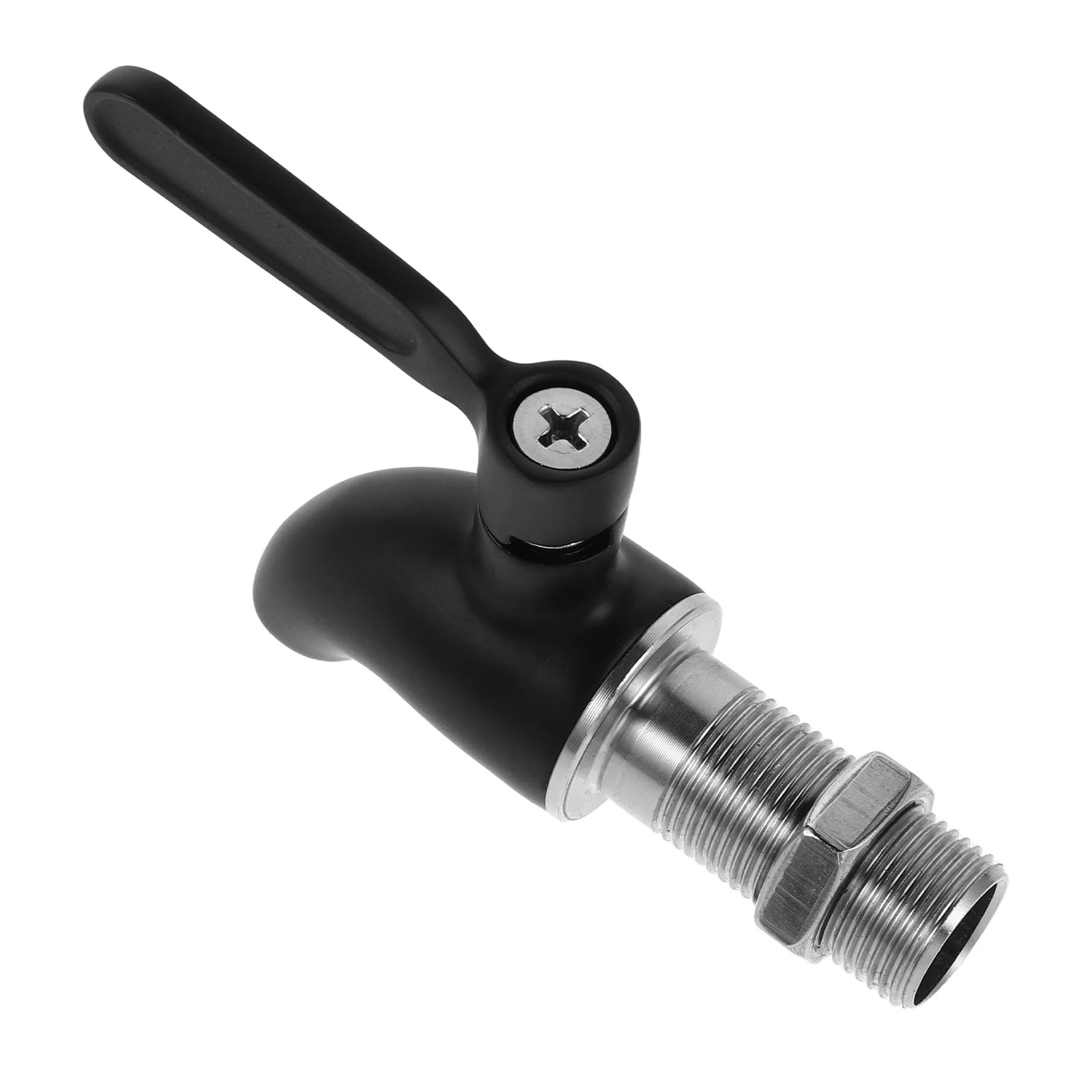 

Stainless Steel Beverage Dispenser Spigot 16Mm Easy Pour Tap for Juice Carafe Milk Tea Bucket Replacement Drink Dispenser