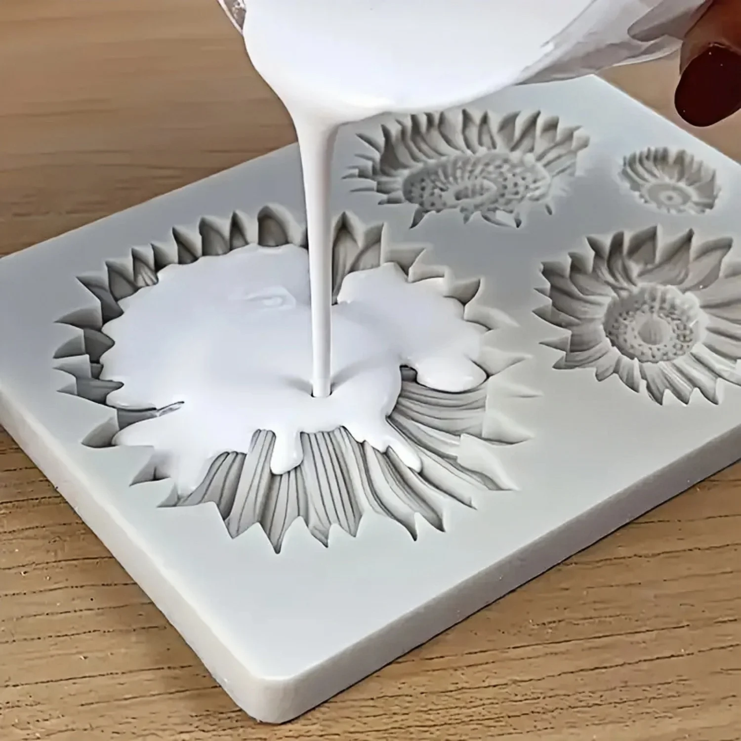 مسحوق صب الجص، مسحوق الجص الناعم، الخرسانة للصب، مسحوق الصب الأبيض، مثالي للحرف اليدوية #5