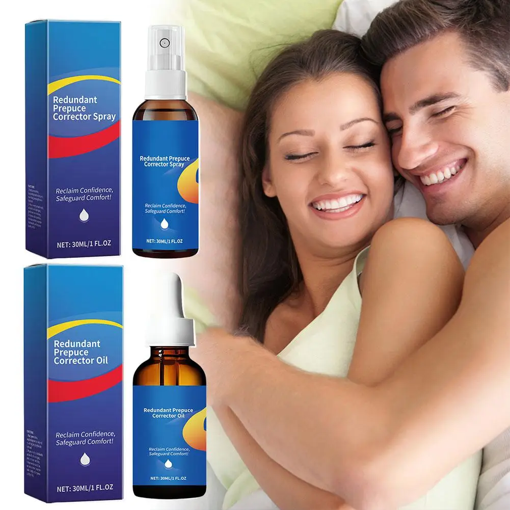 30ML Male Foreskin Phimosis Correction Drop Physical Improve Penis Head Prepuce Liquid Prepuce Spary Repair Lubricating Oil