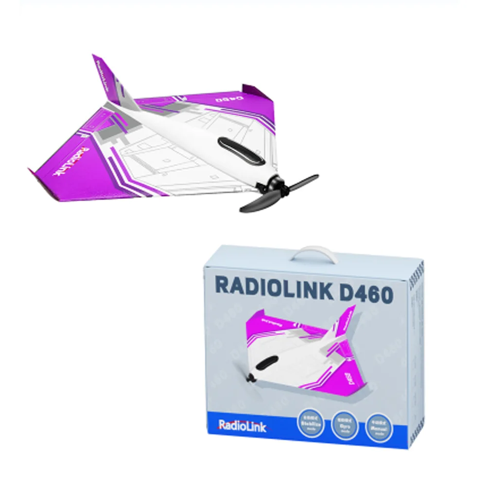 D460 Fixed-Wing RC Model Aircraft for Training (Bag Version + Color Box Version)