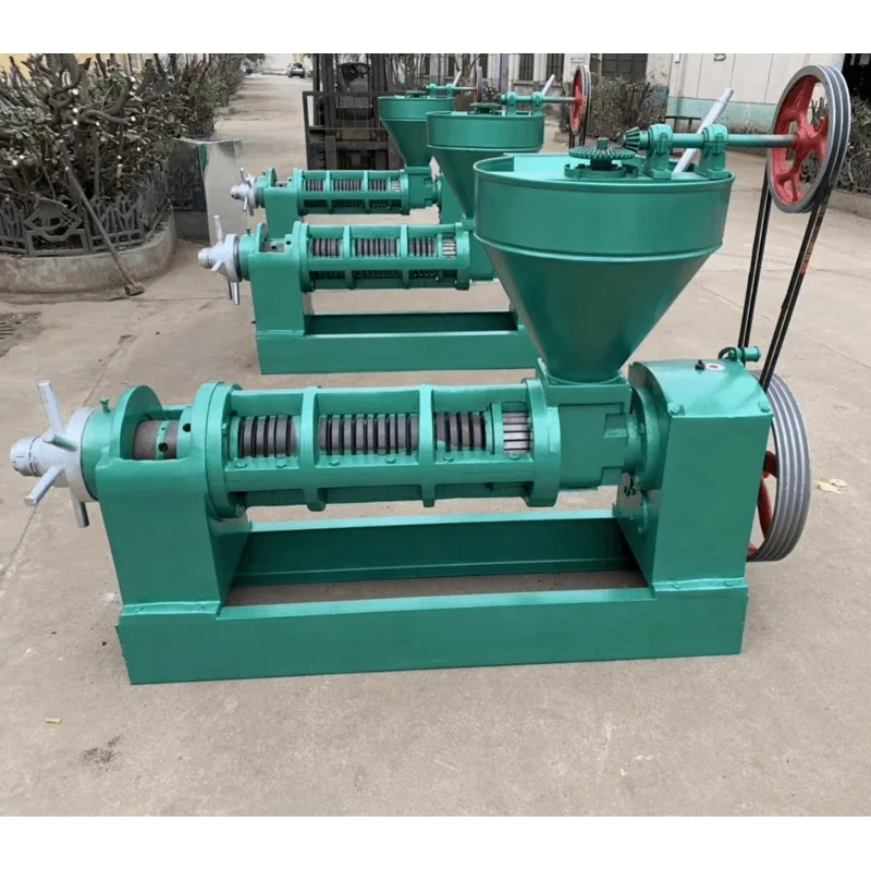 Large Capacity Oil Press Soyabean Sunflower Coconut Oil Pressers Copra Palm Kernel Flaxseed Oil Extraction Machine Equipment