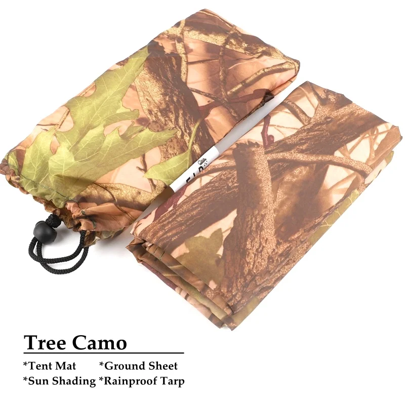4Colors Outdoor Waterproof Camping Tent Moisture-proof Pad Rainproof Sunshade Net Beach Ground Sheet Oxford Tarp