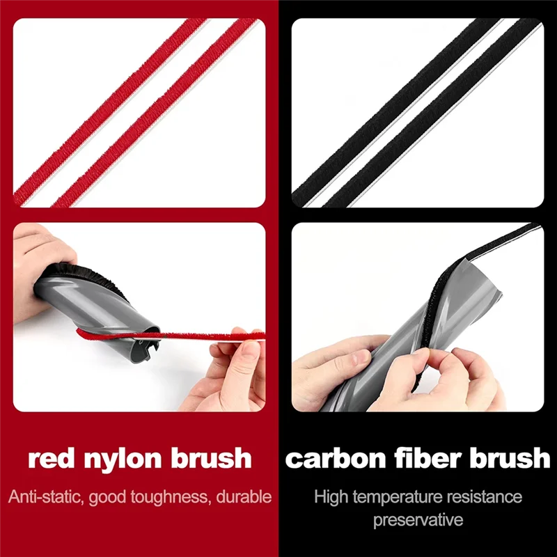 Roller Brush and Soft Tiras de pelúcia para Dyson V11 Aspirador sem fio, Peças de reposição, Acessórios, 5pcs