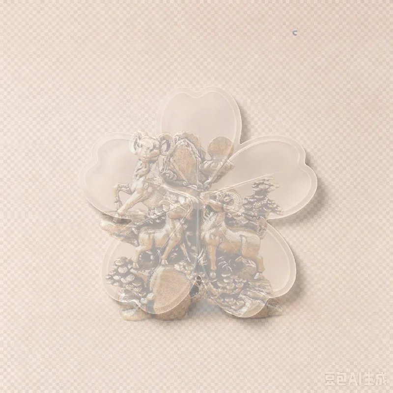 San Yang Kai Tai Ornaments Attract Wealth Home Desktop Tea Pet Ornaments Feng Shui Good Luck For Home Office Decor Gifts
