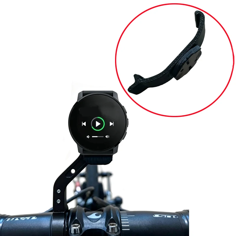 1PCS For Suunto 9 Peak Garmin Bike Computer Mount Adapter Quick Release Cycling Watch Holder Converter 3D Printed High-Strength