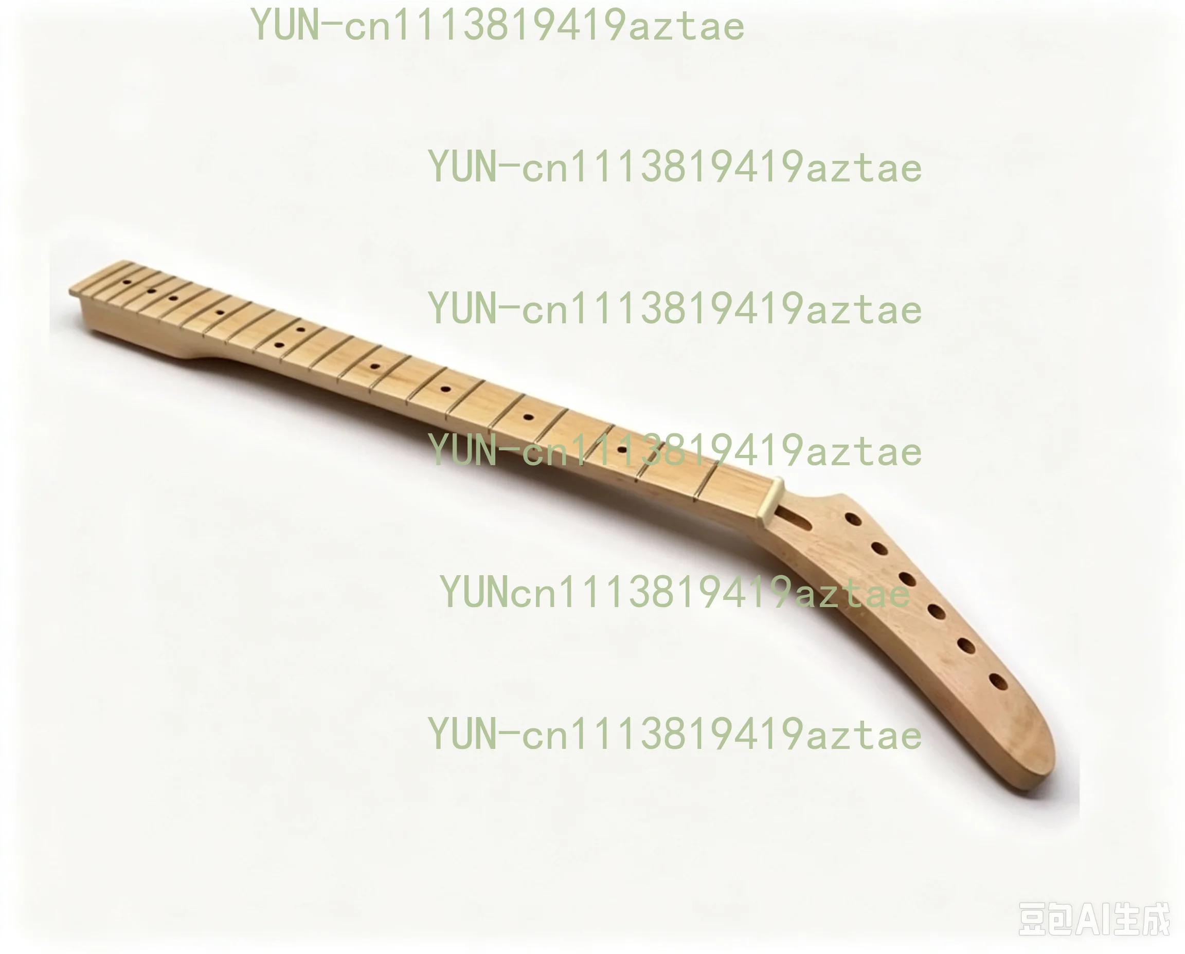 DIY 6-String Electric Guitar Neck | 22-Fret T-Style Maple Neck for Custom Builds & Upgrades