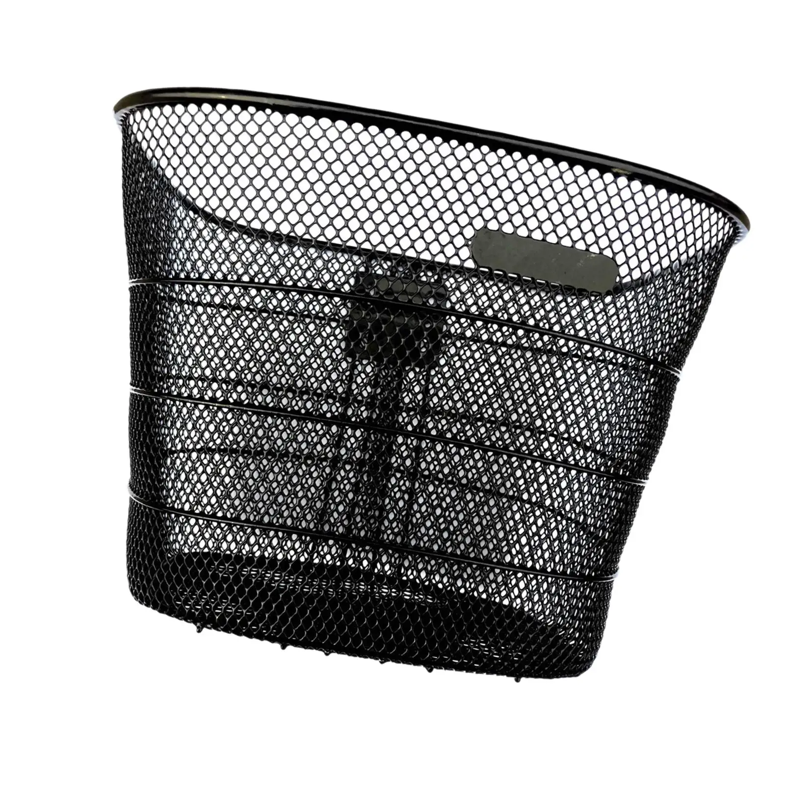 Bike Basket Front Bicycle Basket Adult Storage Basket Metal Front Handlebar Basket for Adult Bikes for Sports Riding Shopping